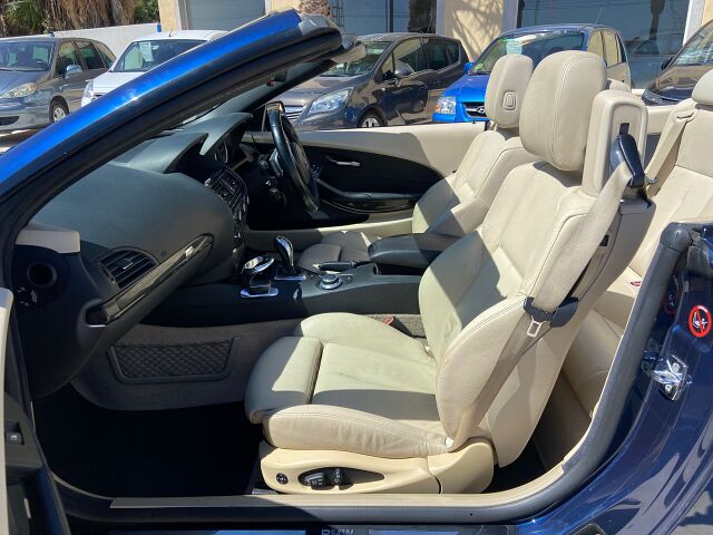 COMING SOON BMW 635D 3.0 CONVERTIBLE AUTO SPANISH RHD IN SPAIN 112000 MILES SUPERB 2008